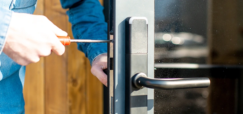 Aluminium Door Lock Replacement in Irvine, California