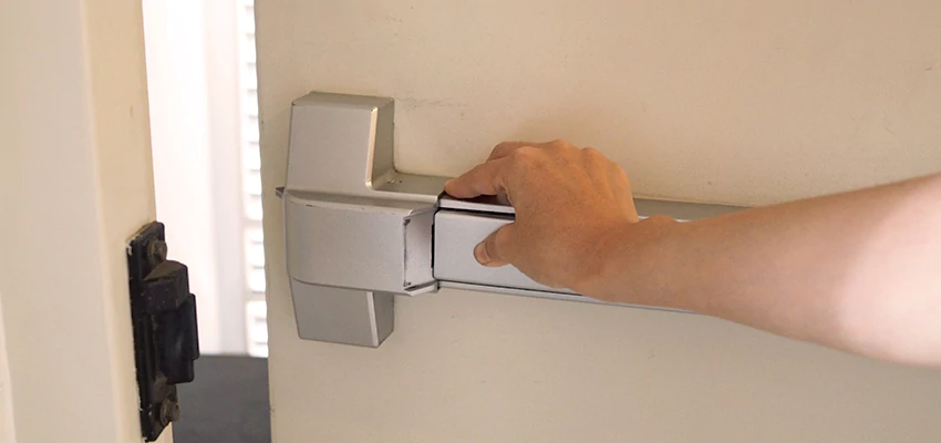 Roller Gate Panic Bar Installation in Irvine, California